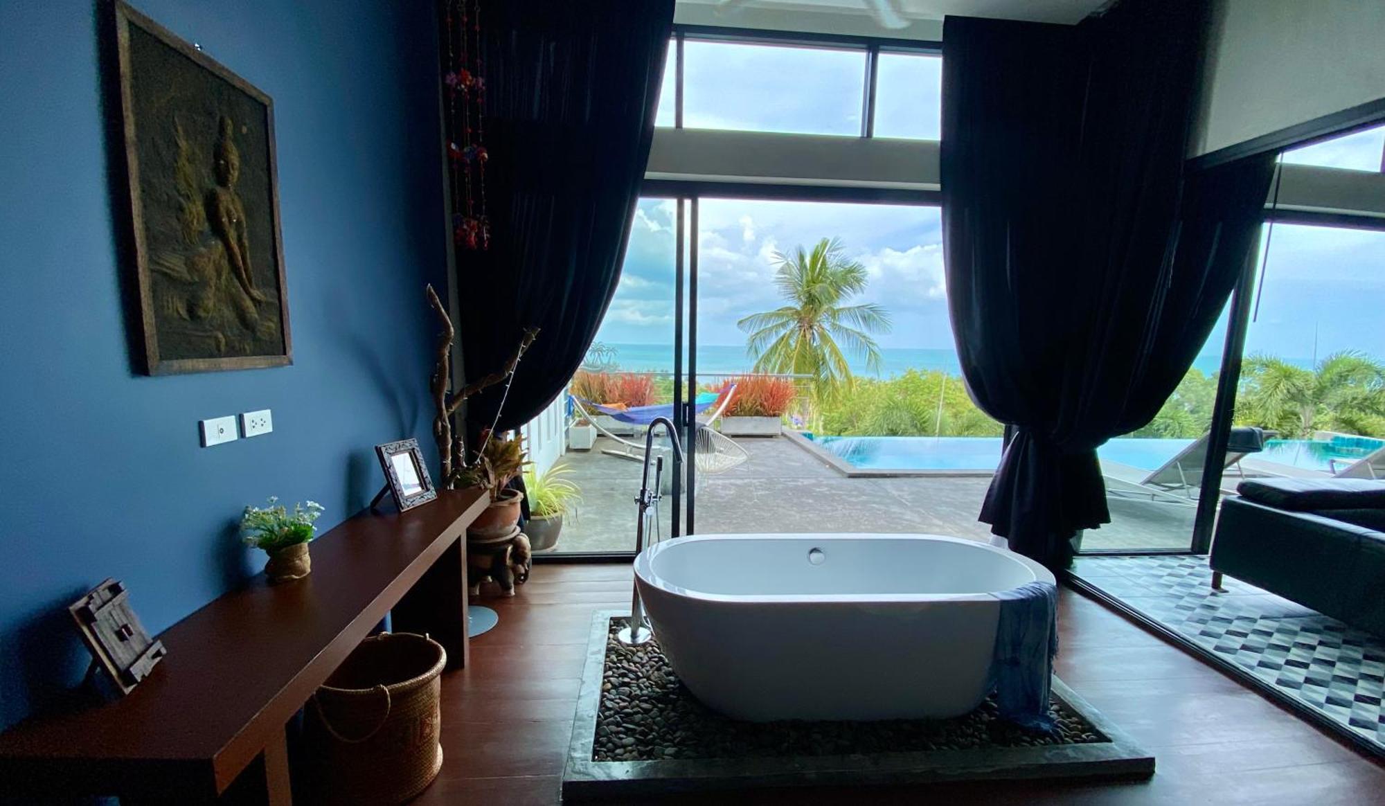 Ko Samui Seaview Pool Villa Philippa With Car Laem Set Beach Extérieur photo